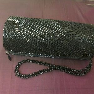 Classy beaded clutch
